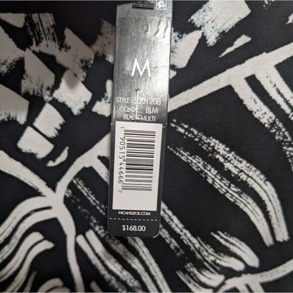 Nwt Nic+Zoe | Moonlit Palm Dress with cinched waist - Picture 8 of 12